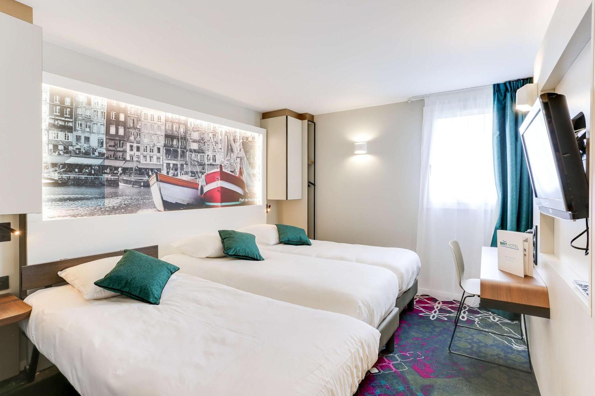 Brit Hotel Caen Nord - Memorial Eksteriør billede